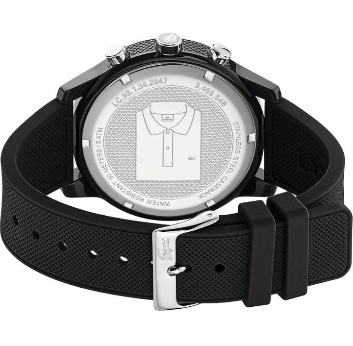 Montre homme élégante noire