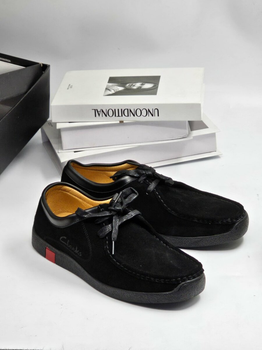 Clarks suede