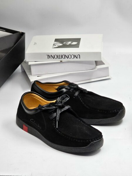 Clarks suede