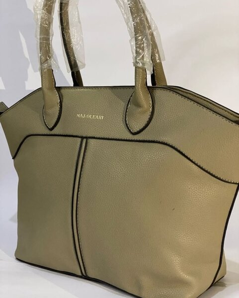 Cream Office Bag