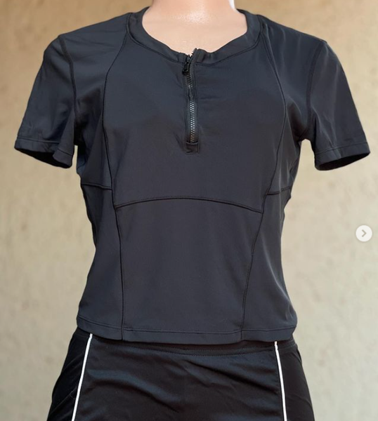 Crop top black
