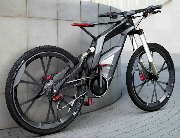 Vélo électrique en carbone innovant