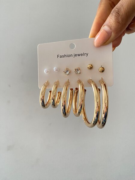 6 in 1 earring set