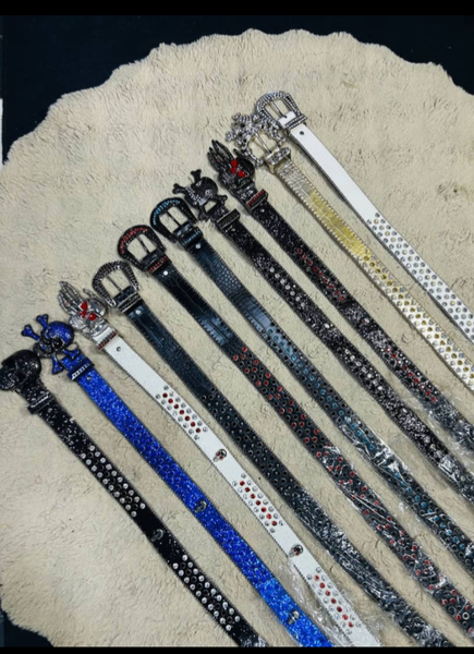 Ceinture élégante cristaux
