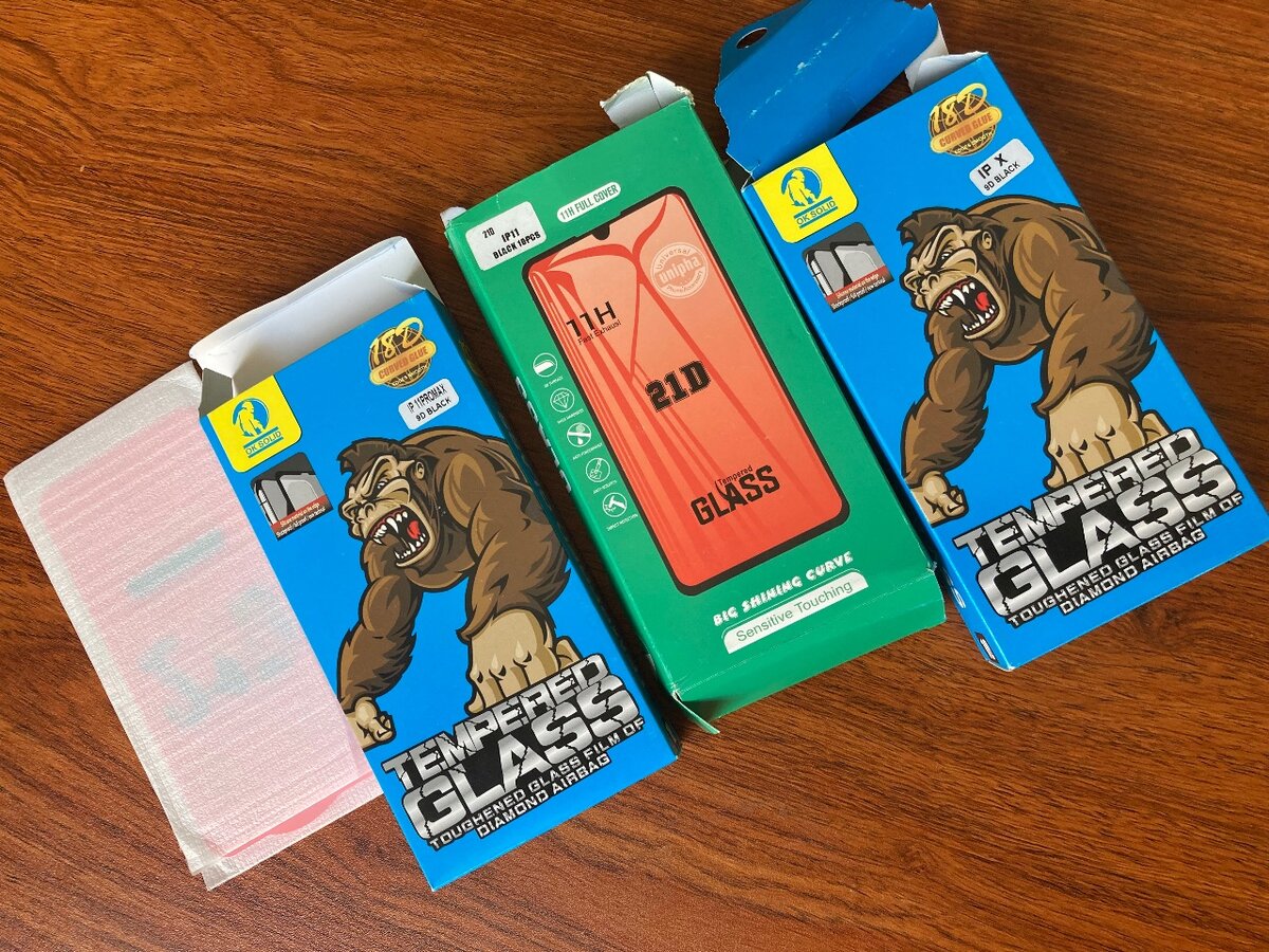 Screen protectors