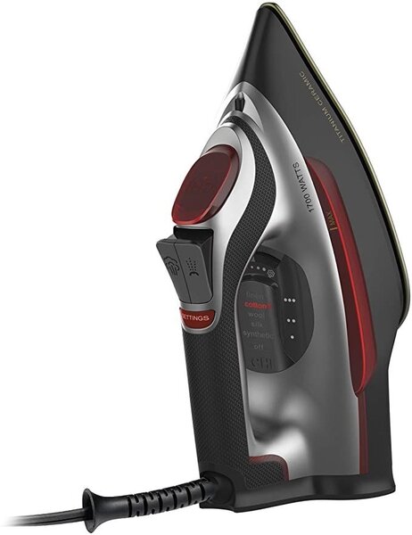 Chi steam iron for clothes with electronic temperature