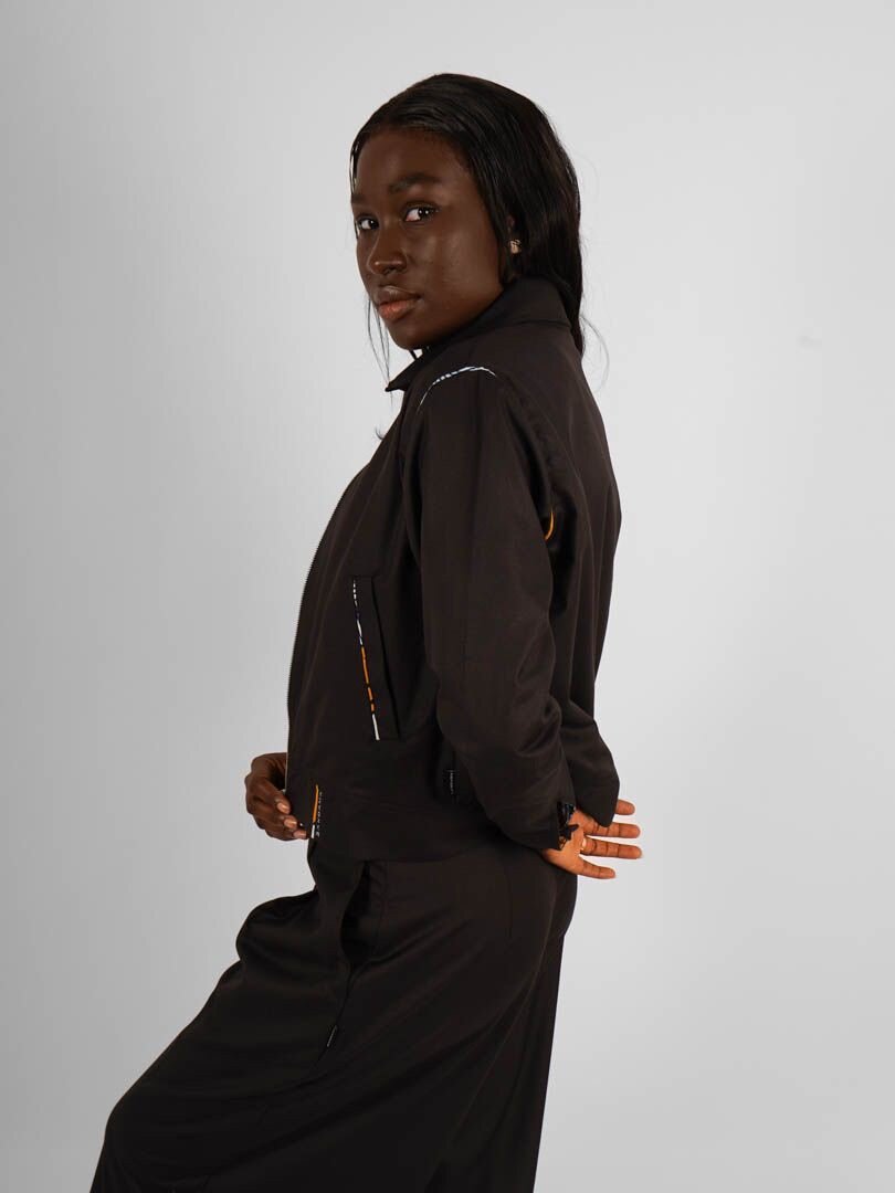 Veste noire Femme