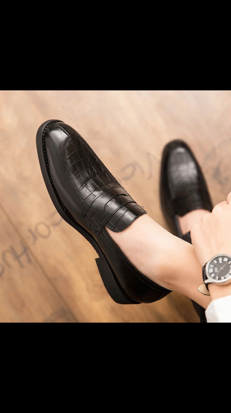 Chaussures habillées en cuir pour homme