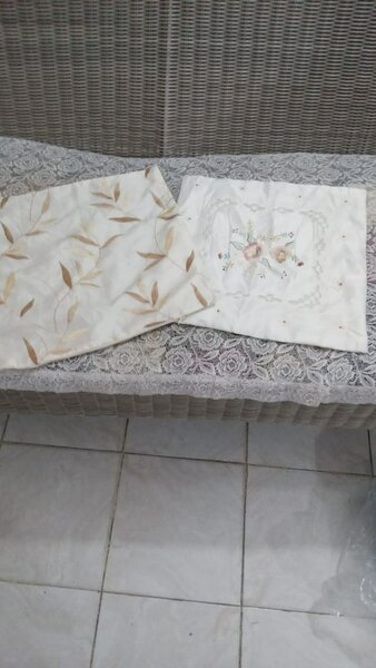 Lot de deux housses de coussin
