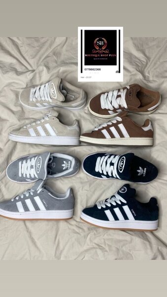 Basket adidas campus authentique avec sa boîte
