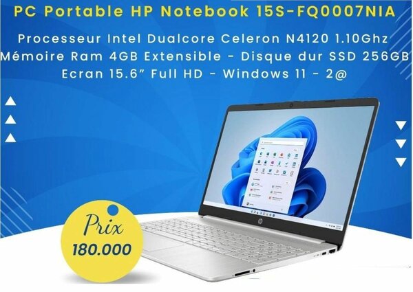 Ordinateur Portable HP 15S