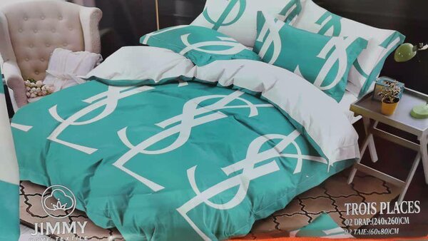 Parure de Lit Moderne 3 Places