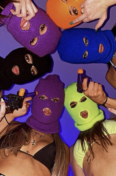 Cagoules Balaclavas Multicolores