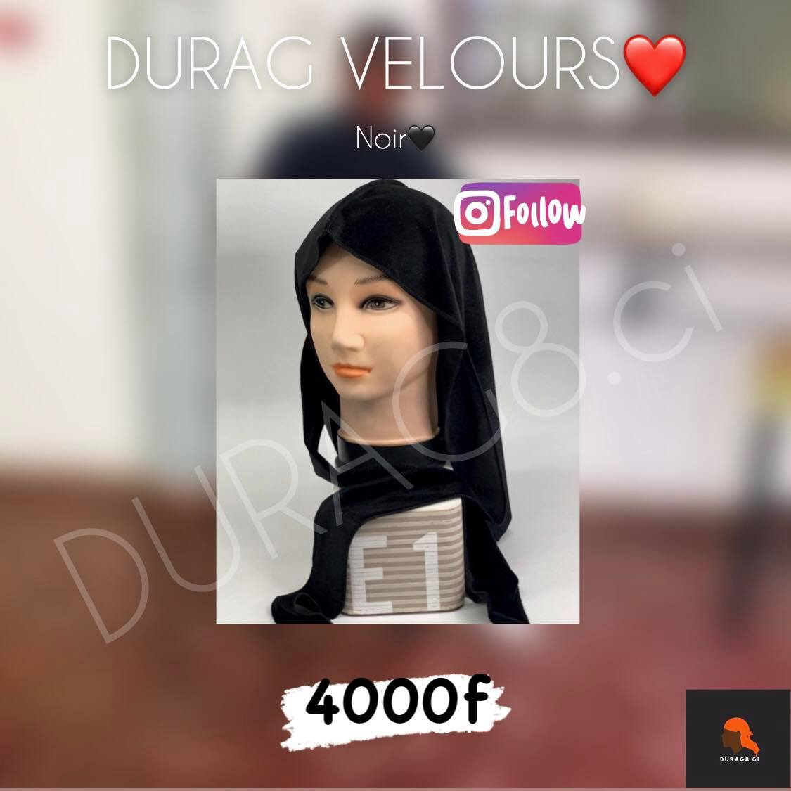 Durag noir