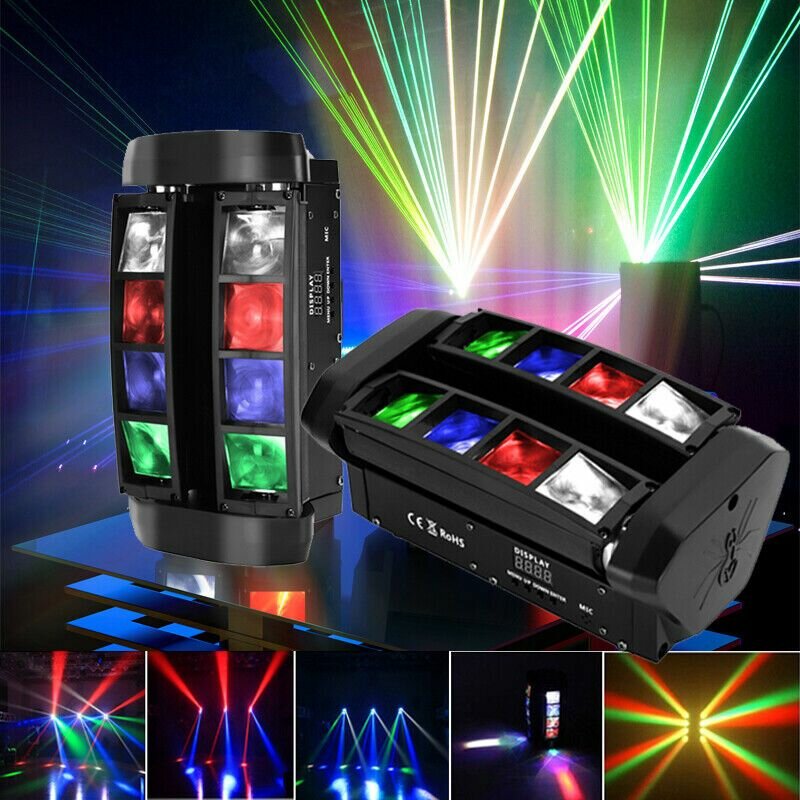 Mini araignée robot LED