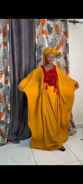 Boubou de valeur à coupé le souffle