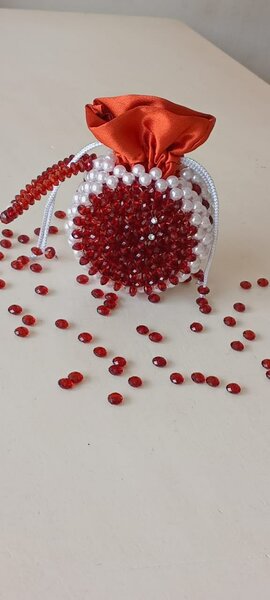 Sac perlé