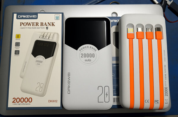 Power Bank  20000mAh Drakweii