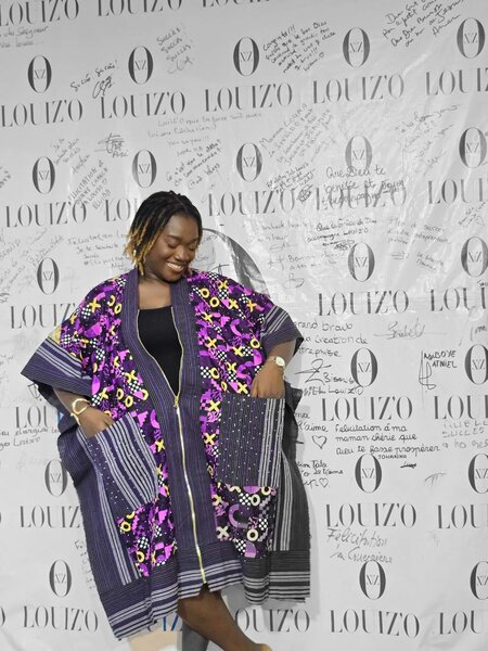 Caftan coloré africain pour femmes