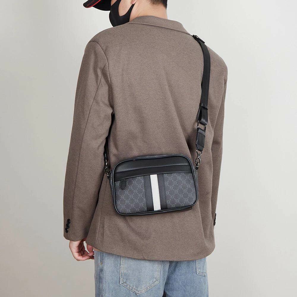 Leather side bags