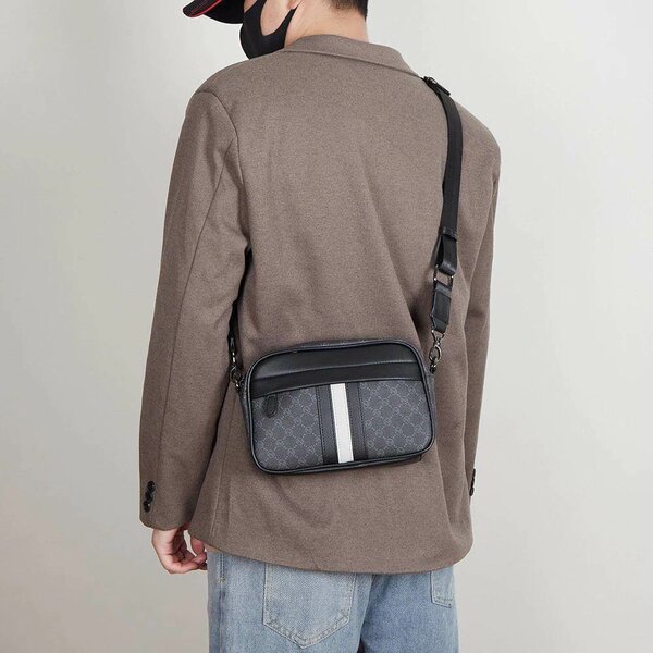 Leather side bags