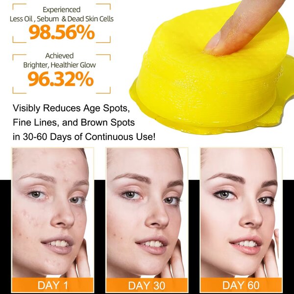 Pads nettoyants Curcuma Kojic
