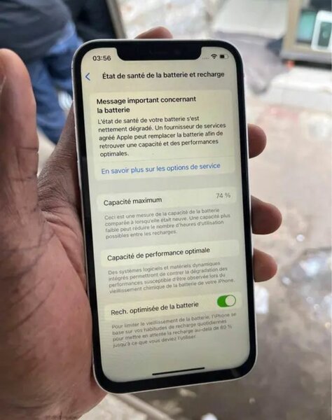 iPhone reconditionné 64 Go blanc