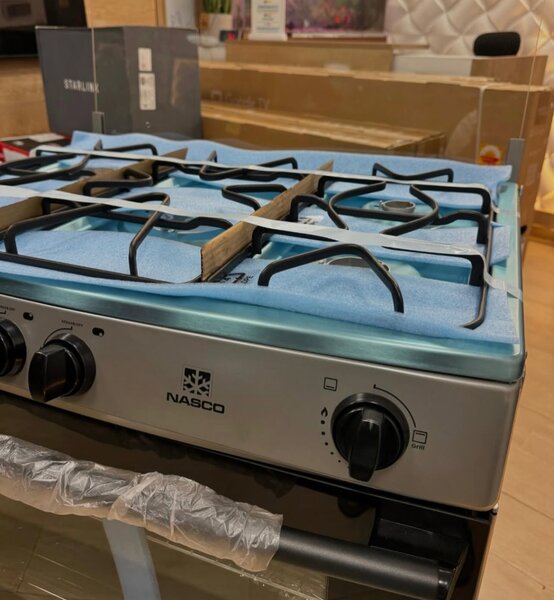 Nasco Gas stove with oven and Grill