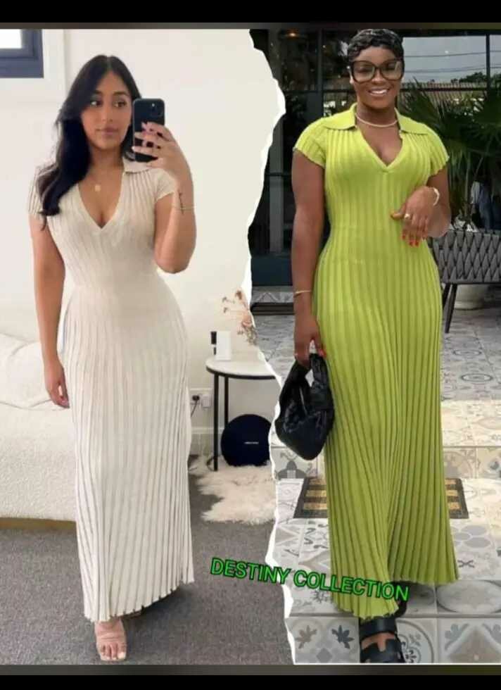 Robe Élégante en Jersey