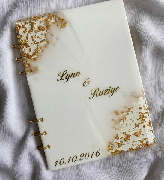 Resin A5 notebook
