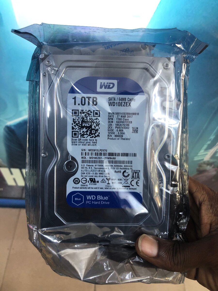 Brand New WD Desktop Hard Disk Drive 1TB