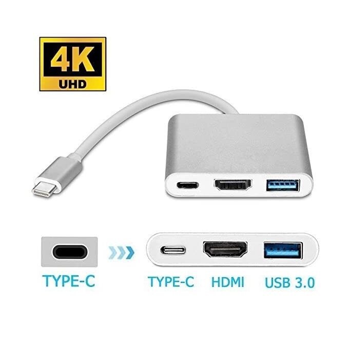 Adaptateur type c 3en1