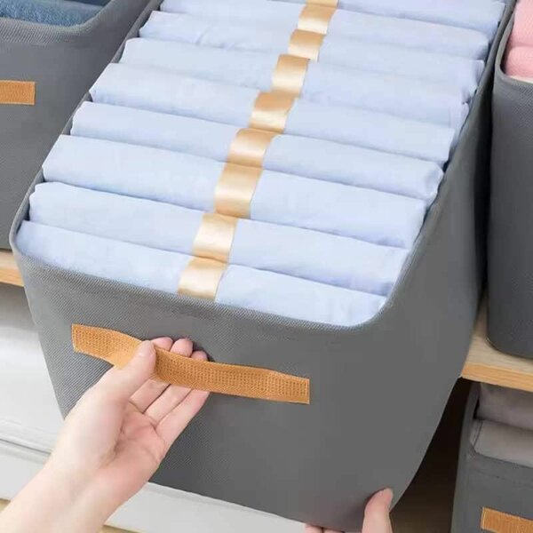 Boîtes de rangement pliables