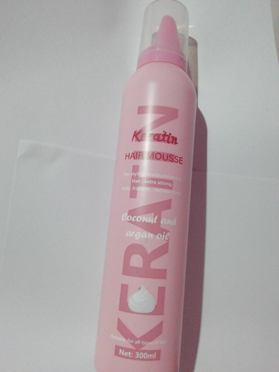 Keratin Hair Mousse 300ml