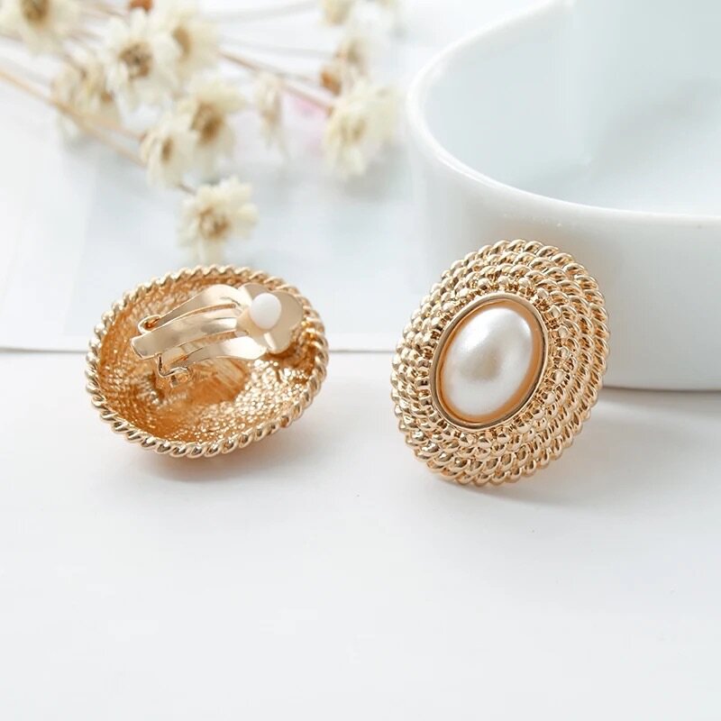 boucles d'oreilles en perles