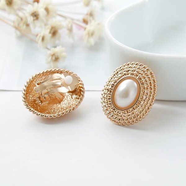 boucles d'oreilles en perles