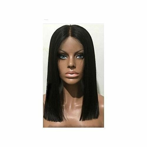 Fashion Blunt Cut Blended Wig For Pretty Ladies