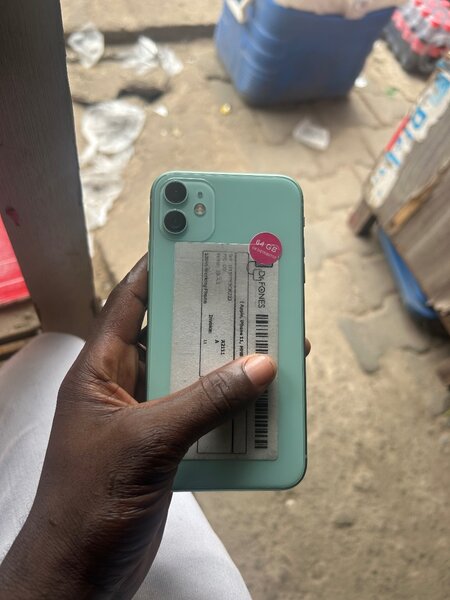 Coque de protection iPhone verte