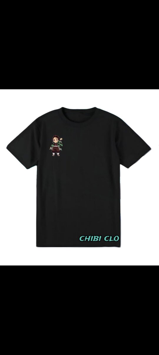 Tee-shirt chibi closets x tanjiro