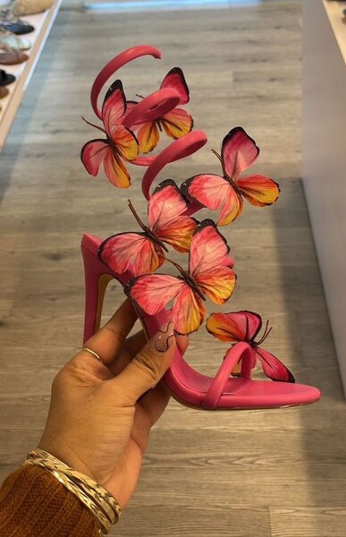 Heeled sandals