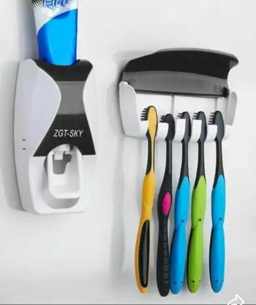 Distributeur de dentifrice mural
