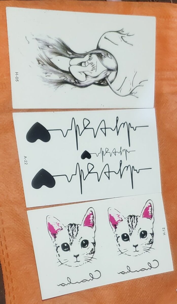 Tatouages Temporaires Art Créatif