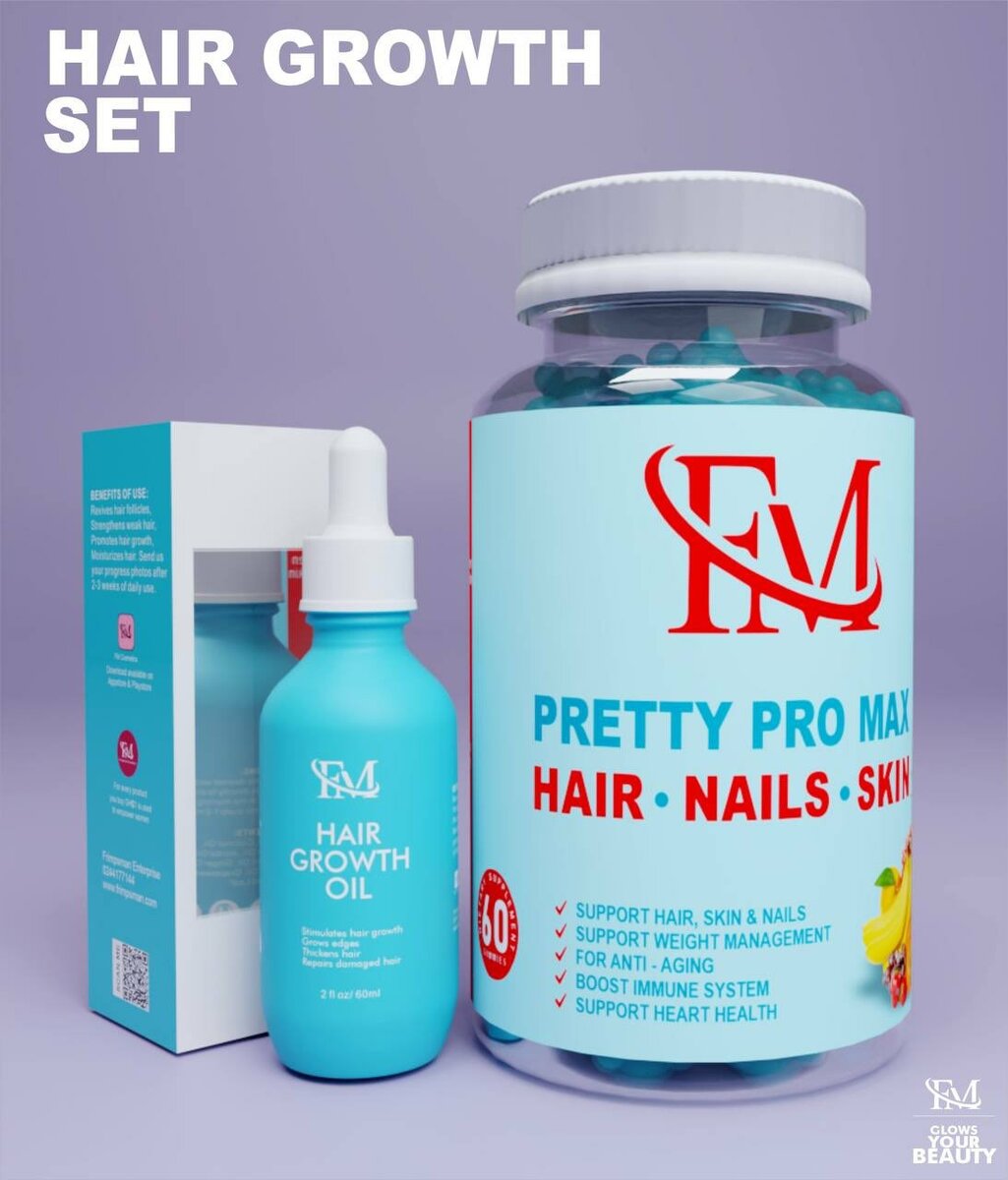 Hair growth set