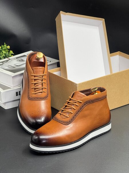 BERLUTI BROWN AND COFFEE