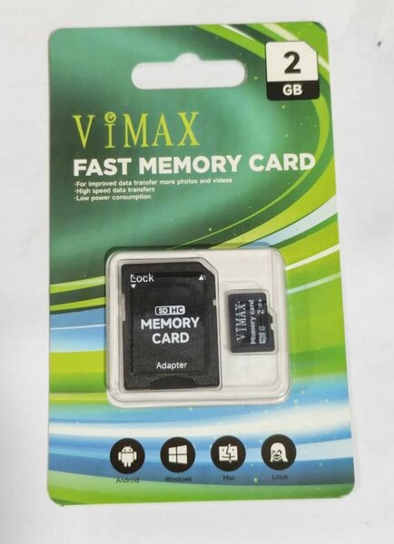 Carte mémoire 2GB