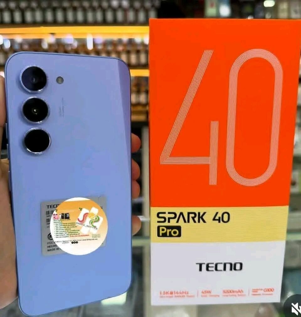 Smartphone Tecno Spark 40 Pro+