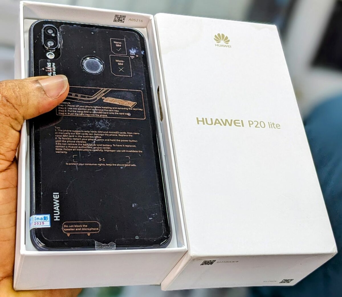 Huawei P20 Lite 128go/6go RAM