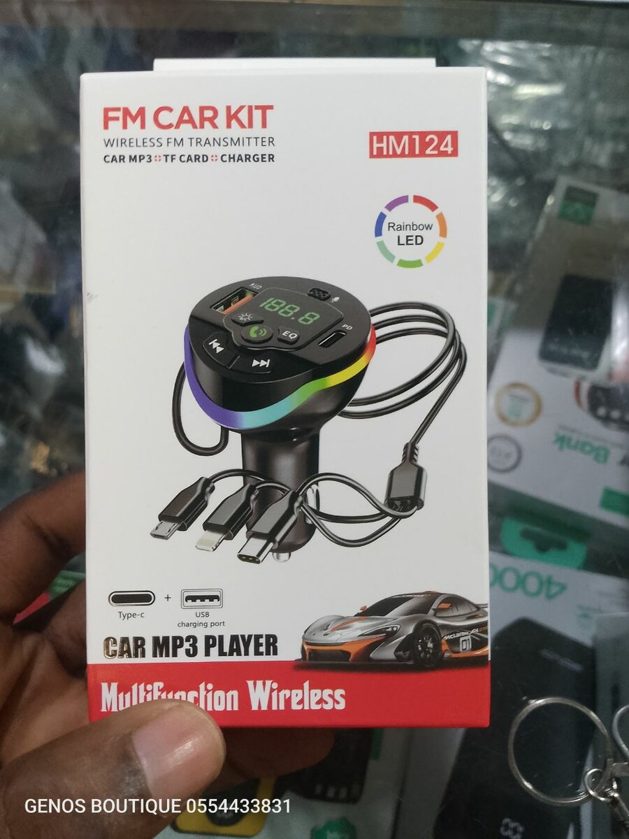 Transmetteur FM Voiture Sans Fil
