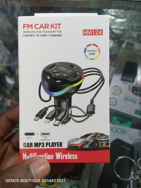 Transmetteur FM Voiture Sans Fil