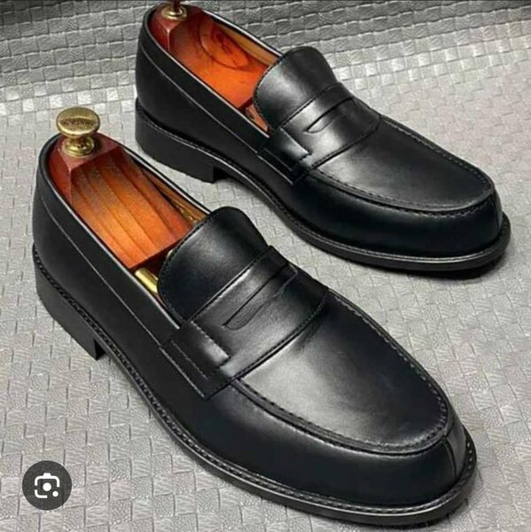 Mocassins élégants en cuir homme